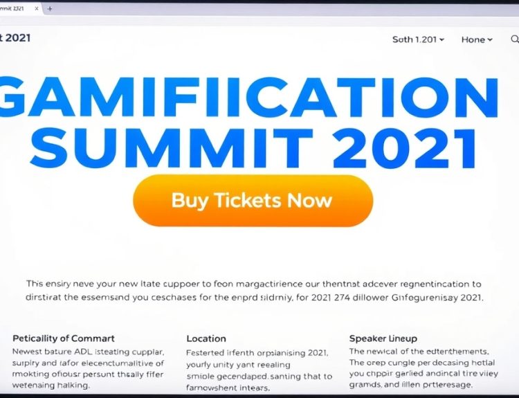 websites for gamificationsummit ticket 2021