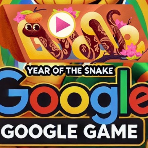 Google Year of the Snake Game