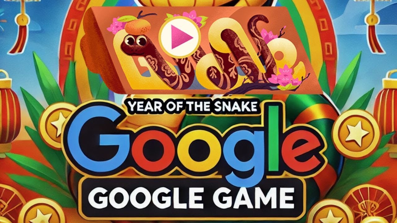 Google Year of the Snake Game